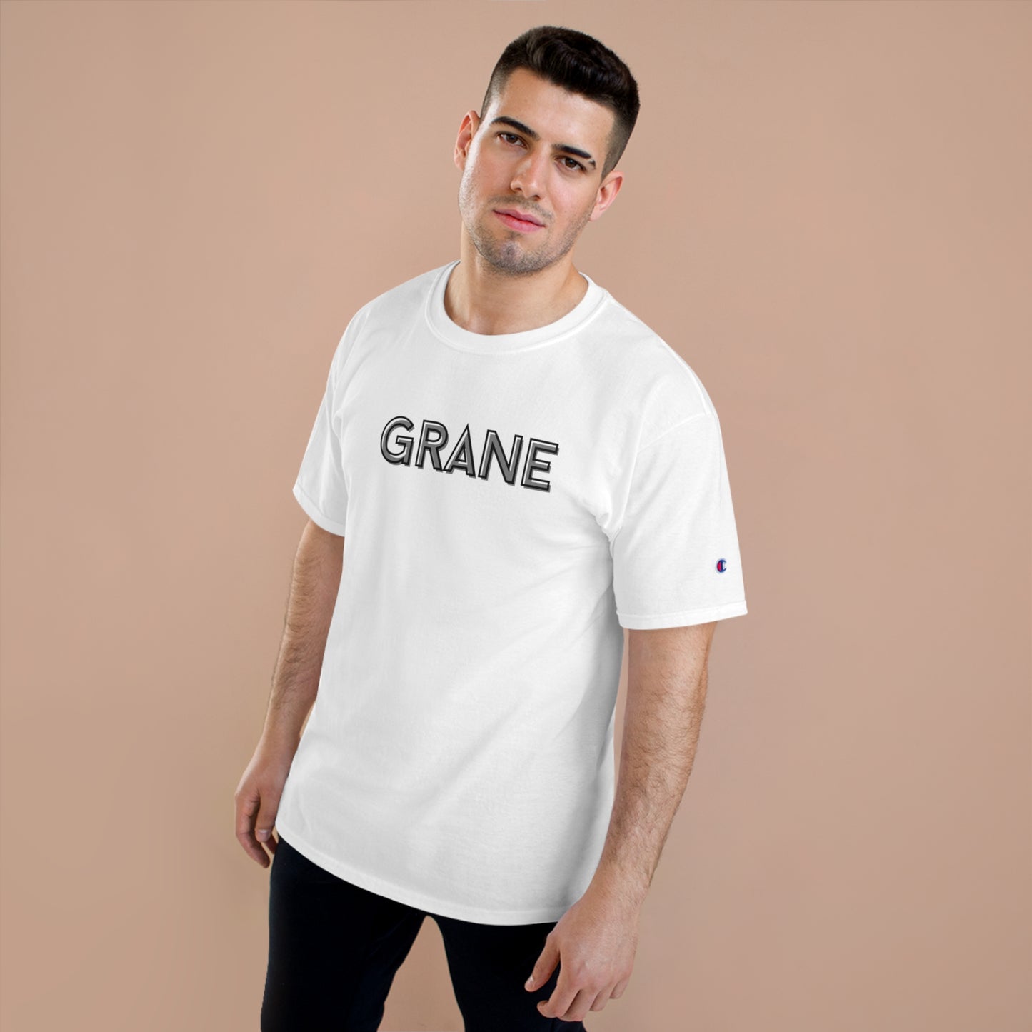 Grane Brand Champion T-Shirt Black