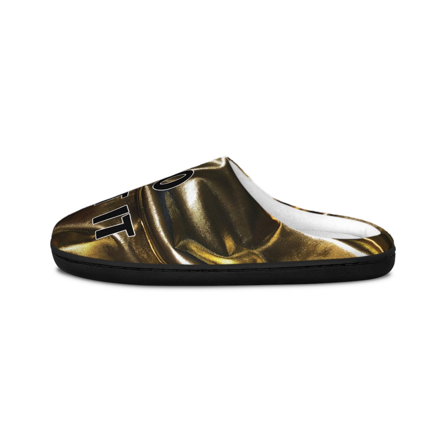 Gold Mr. Go Get It Men's Indoor Slippers