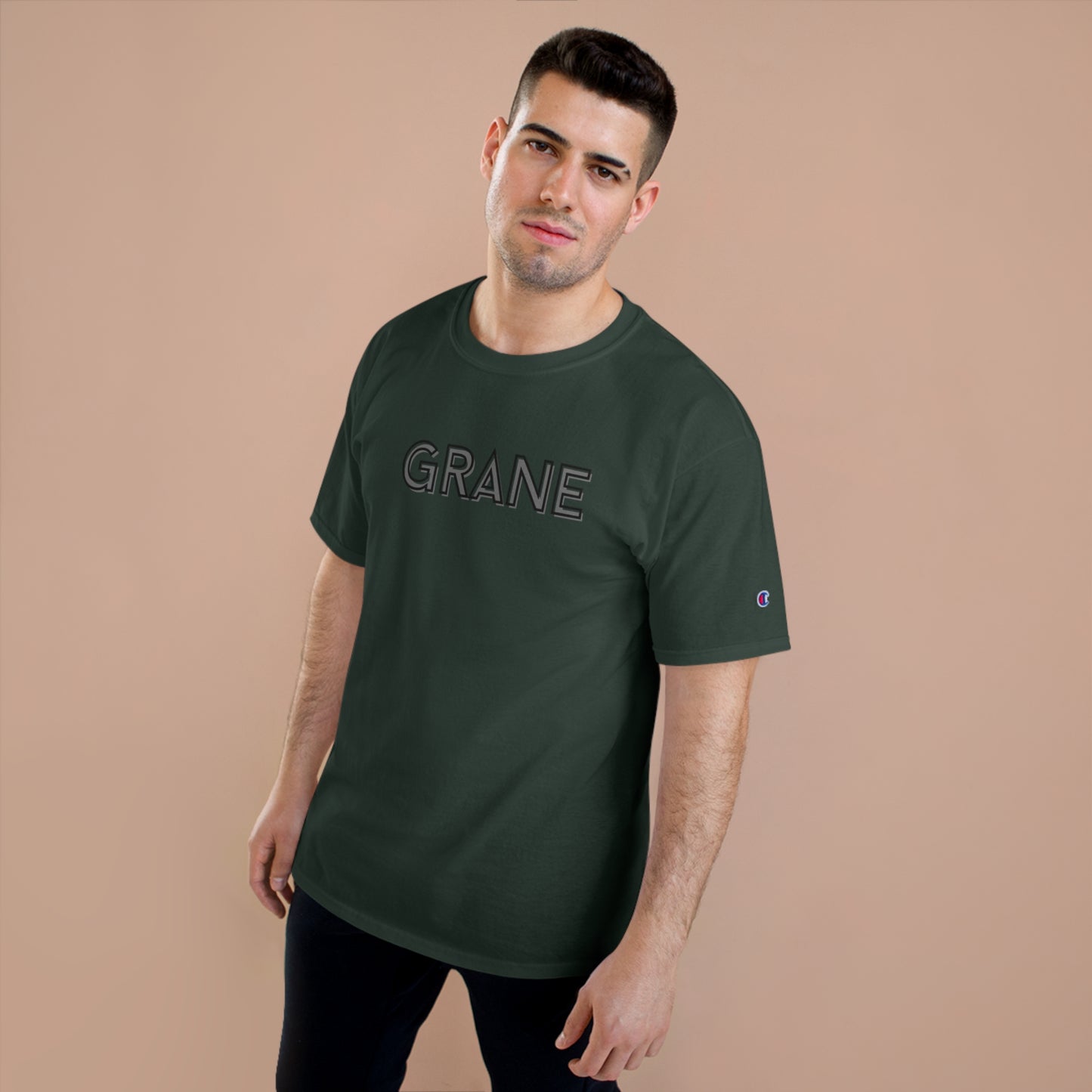 Grane Brand Champion T-Shirt Black