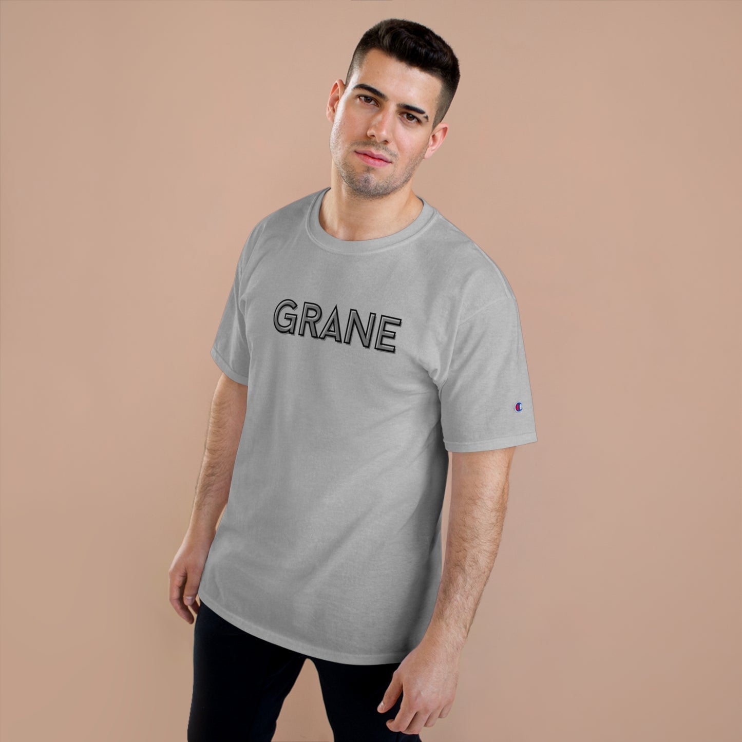 Grane Brand Champion T-Shirt Black