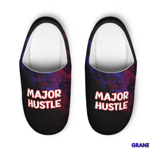 Major Hustle Men's Indoor Slippers